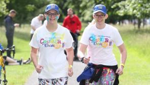Dashing Aldi duo from Portlaoise do dash for cancer