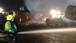 Coconut fiber fire in Laois for second time this year