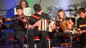 Laois musicians centre stage for performance before Varadkar