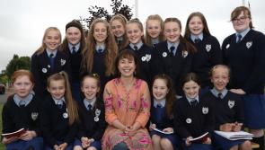 Green Flag day at Portarlington's Presentation Primary School 