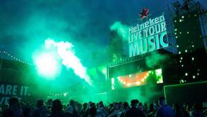 The crowd will control the stage with Heineken's new 'Live Your Music' technology