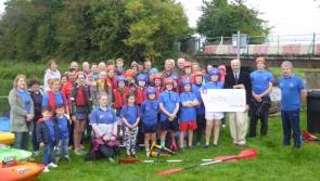 Woodenbridge Paddlers raise over €2,500 for The Cuisle Centre