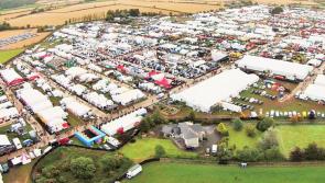National Ploughing Championship: Drone footage of the site being set up
