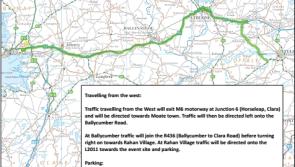 The route from Galway and the West to the 2017 National Ploughing Championships