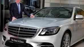 New Mercedes S Class arrives at Michael Moore's in Portarlington