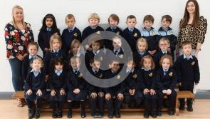 Giant leap for the historic Portlaoise Holy Famiy Junior Infant classes of 2017