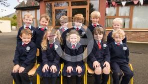 Laois junior infant first steps at schools in Mountmellick, The Rock, Rosenallis, Clonaslee, Castlecuffe, Derrylamogue, Cloneygowan, Barnashrone, Clonaghadoo