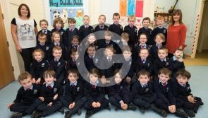Laois junior infant first steps at schools in Mountrath area schools
