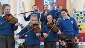 Mountmellick Community School celebrated a joyful and music filled Opening Mass this week in St Joseph's Church