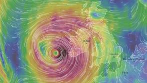 Met &Eacute;ireann warns  Laois and midlands to see winds get significantly stronger as Ophelia moves north