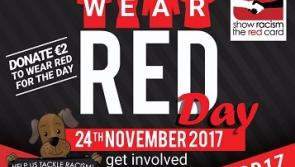 Wear read in Laois and Show Racism the Red Card #WRD17