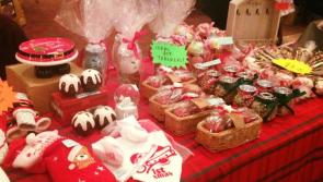 Santa flies in for Christmas pop-up fair and GAA auction in Laois town