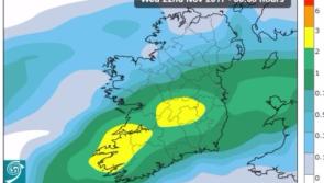 Met &Eacute;ireann tracking shows Laois bore the brunt of rain deluge
