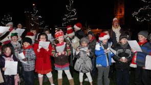 Durrow Christmas lights switch on and carol-singing 