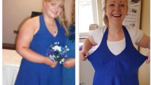 Weight loss: Debbie lost more than  three stone after reaching an 'all-time low'