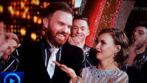 Bernard O'Shea had a humourous twist on the tango on Dancing With The Stars