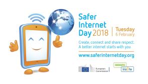 Safer Internet Day:  Laois schools involved today, with Seven Top Tips for online safety