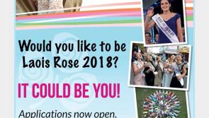 Will you be going to the official Laois Rose 2018 launch night?