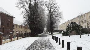 Met Éireann Status Orange Snow Ice warning now in force for Laois, Dublin, Kildare