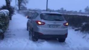 WATCH: Blizzard conditions continue in Laois on Friday #StormEmma #BeastFromTheEast