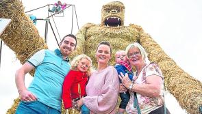 Materials needed as preparations for Durrow Scarecrow Festival are in full swing