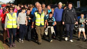 Stepping out in Portarlington for St Patrick's Boys School - in pictures