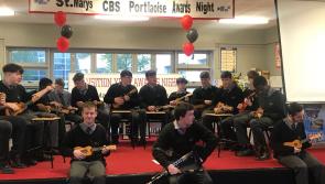 Chinese and drivers ed certificates awarded to Transition Years at a Portlaoise School