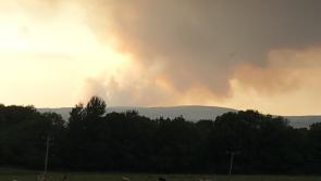 Laois Offaly Gardai to act as fire sightseers hampering  fire crews tackling Slieve Bloom blaze