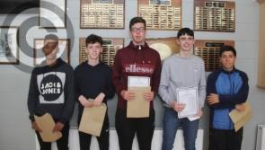 Leaving Cert results day at St Mary's CBS Portlaoise had plenty of high achievers
