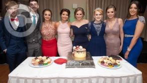 Stylish graduates at the recent Clonaslee College Debs 