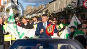 Laois and Portlaoise honours World Boxing Champion TJ Doheny #pictures