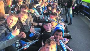 Knockbeg boys take in Liverpool FC premier league game