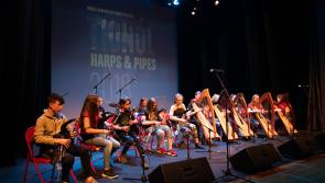 Laois Music Generation Tionól festival of harps and pipes in Portlaoise 