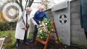 World War I memorial unveiled in Mountrath Peace Garden on Armistice centenary 