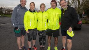 Christmas walkers thanked for walking the walk for Laois Hospice 