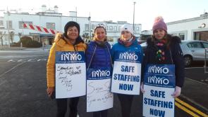 Laois nurses on strike at Portlaoise hospital 'doing it for the public'