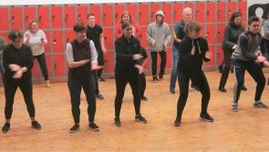  It's a pitched  Portlaoise Lip Sync battle  for local secondary school