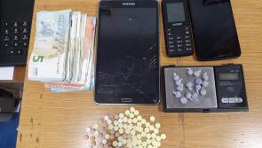 Laois Offaly gardai arrest two following drugs raid 