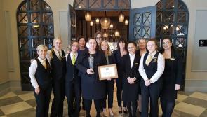 Big celebrations in Portlaoise hotel for national award winner