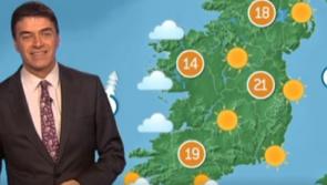 Met Éireann weather forecaster is smiling - what to expect over the Easter weekend