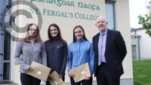 Leaving Cert Day at St Fergal's College in Rathdowney  in pictures