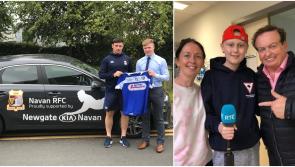 Laois hurlers donate signed jersey to fundraiser for sick teen 
