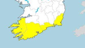 Met &Eacute;ireann issues weather warning  ahead of wet weekend