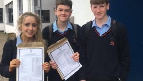 Junior Cert exam celebrations at Community School in Laois - in pictures