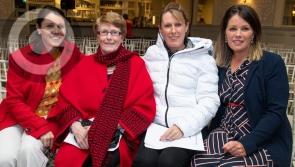 Daniel and Majella help Laois community's restoration project - in pictures