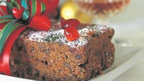 Cake and Christmas pressies at Laois village sale