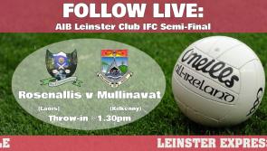 FOLLOW LIVE: All the action from Rosenallis' Leinster Club IFC Semi-Final against Mullinavat 
