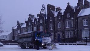 Met &Eacute;ireann weather forecast for very cold polar weather with snow and sleet