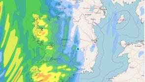 Met &Eacute;ireann Storm Brendan weather forecast charts reveal a wall of wind and rain  to hit Ireland - in pictures