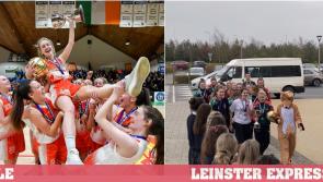 WATCH: Amazing scenes as All-Ireland 'A' basketball champions Scoil Chríost Rí return to Portlaoise